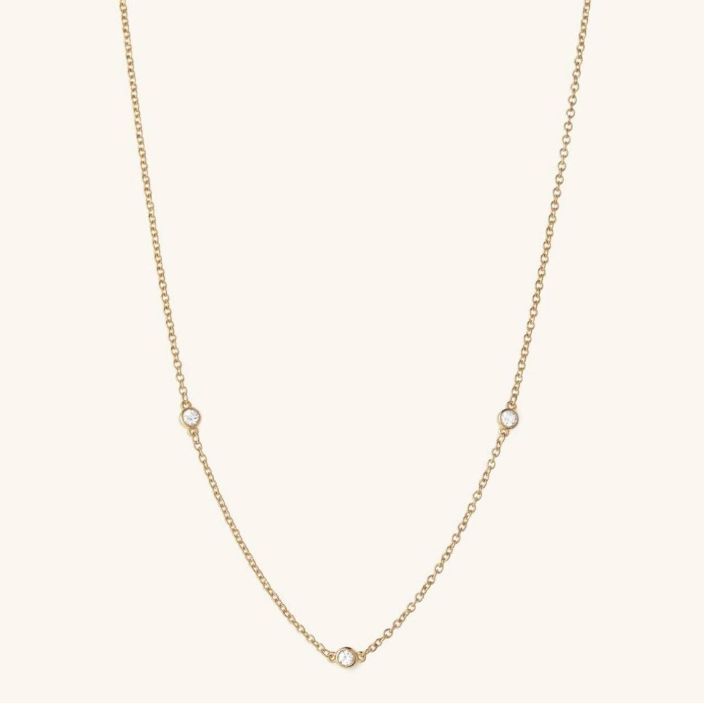 Mejuri 18k Gold Vermeil Satellite Necklace